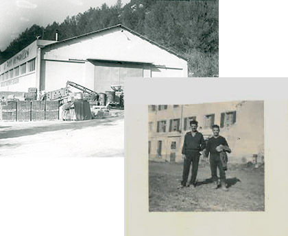60s : Photo de l'usine